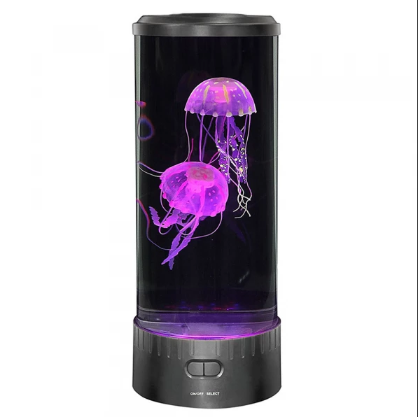 LED-jellyfish lavalampe akvarium för barn och vuxna