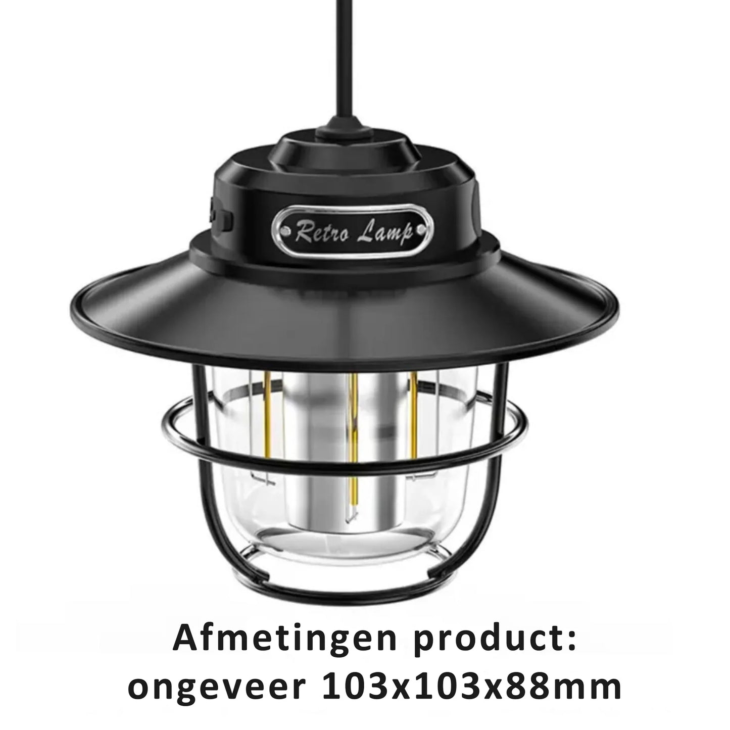 Uppladdningsbar LED-campinglampa