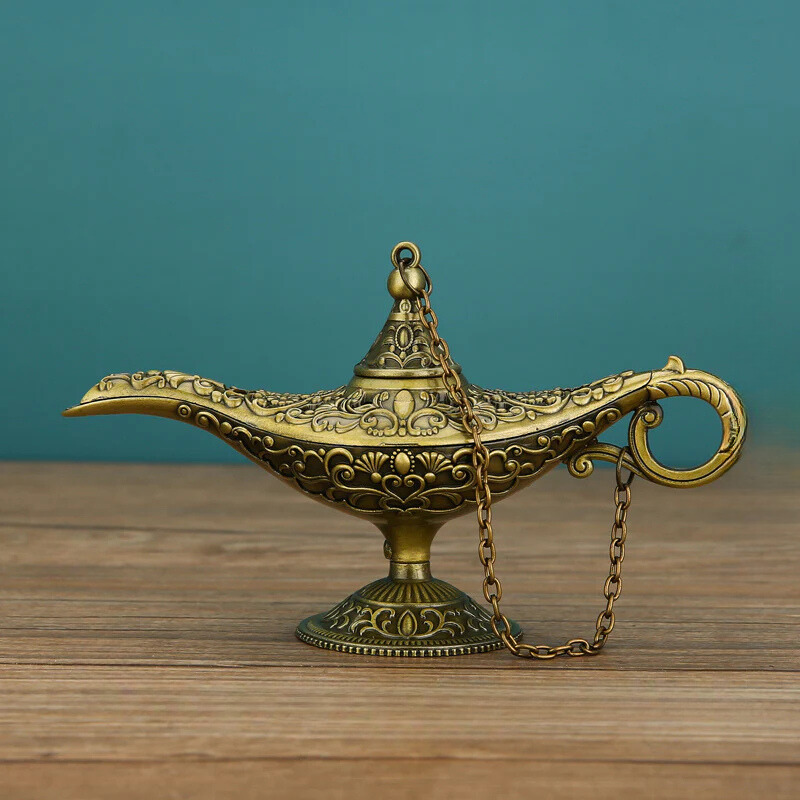 WishGlow - Retro Värmelampa för Borddekoration