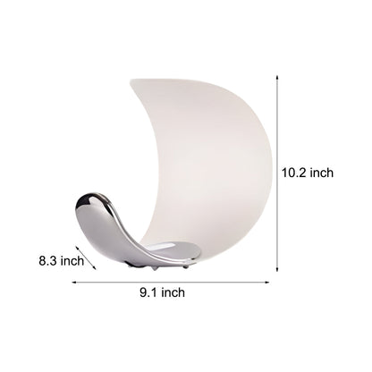 LumiMoon - Månformad LED Bordslampa med Touch Dimmer