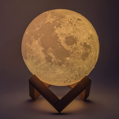 LunarGlow - Trådlampa med 3D-detalj