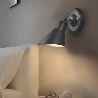Justerbar modern väggsconce belysning plug-in vägglampa armatur