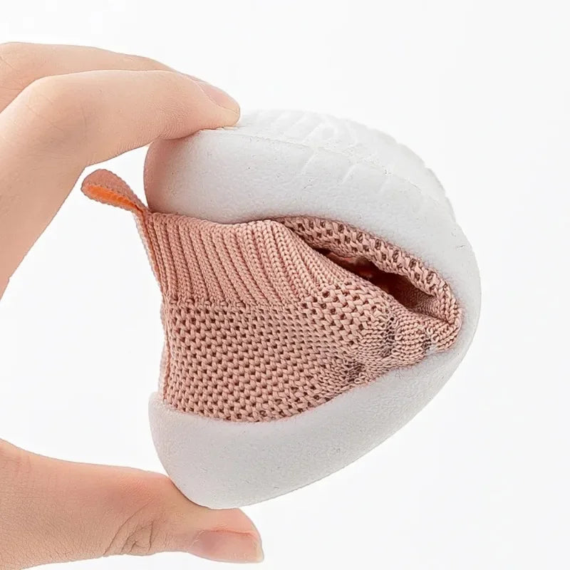 Stickade Barfotastrumpor för Bebisar