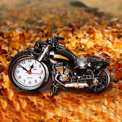 MotoTime – Unik motorcykelklocka med dekorativ design