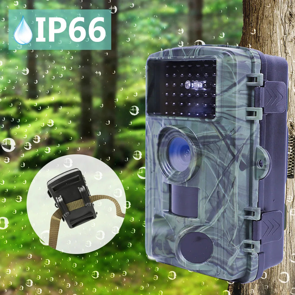 4K Ultra HD Jakt Trail Kamera med WIFI &amp; Live Nattvision Streaming