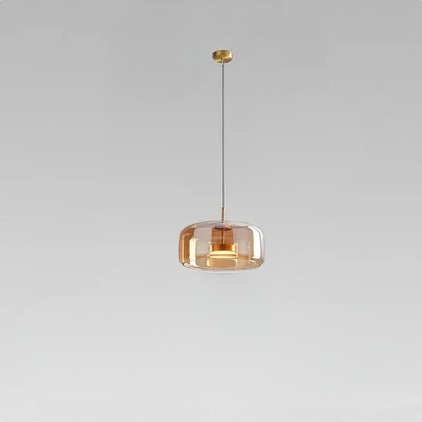 TransparantLicht - Minimalistisk Glas Hänglampa
