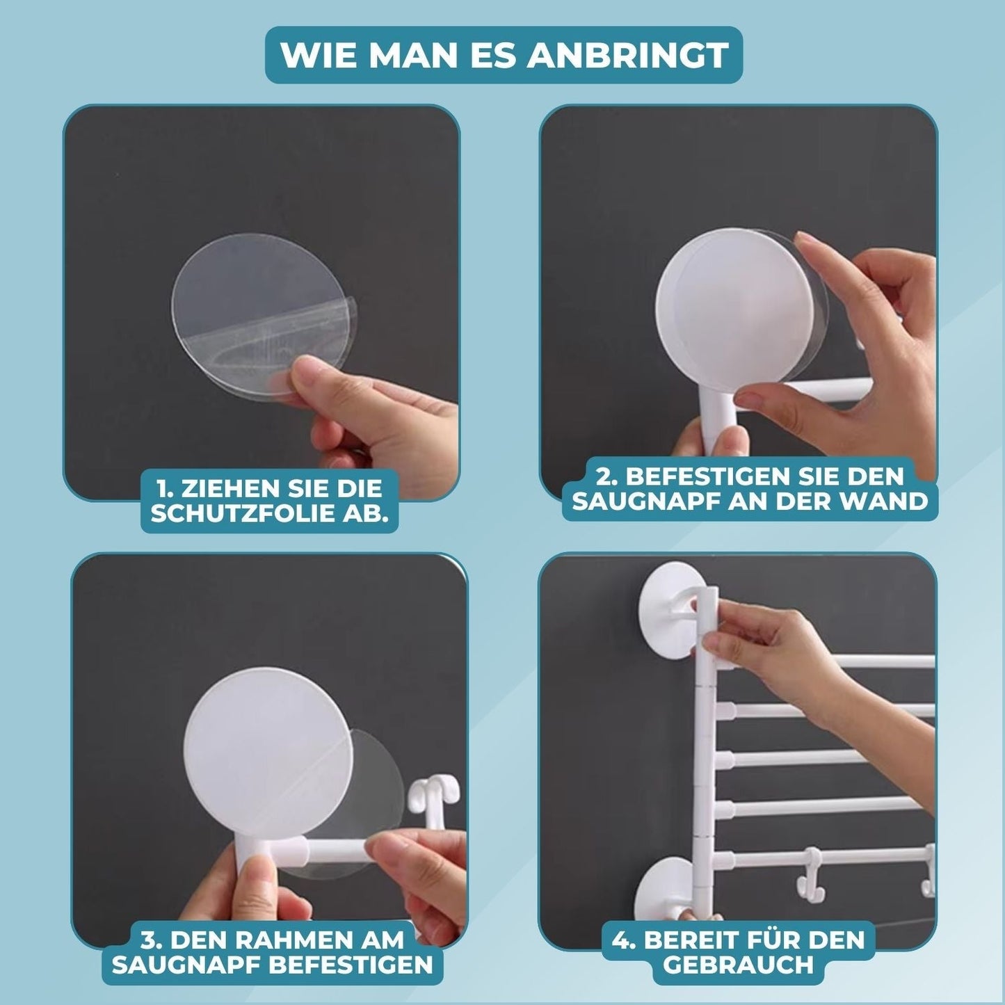 Carvallo - Mühelose Handdukstorkning när som helst