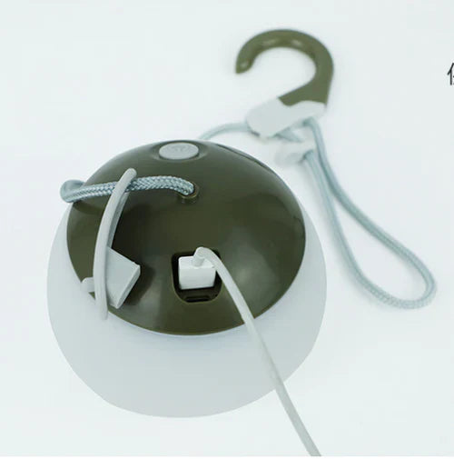 Retro LED Campinglampa - Uppladdningsbart USB-ljus