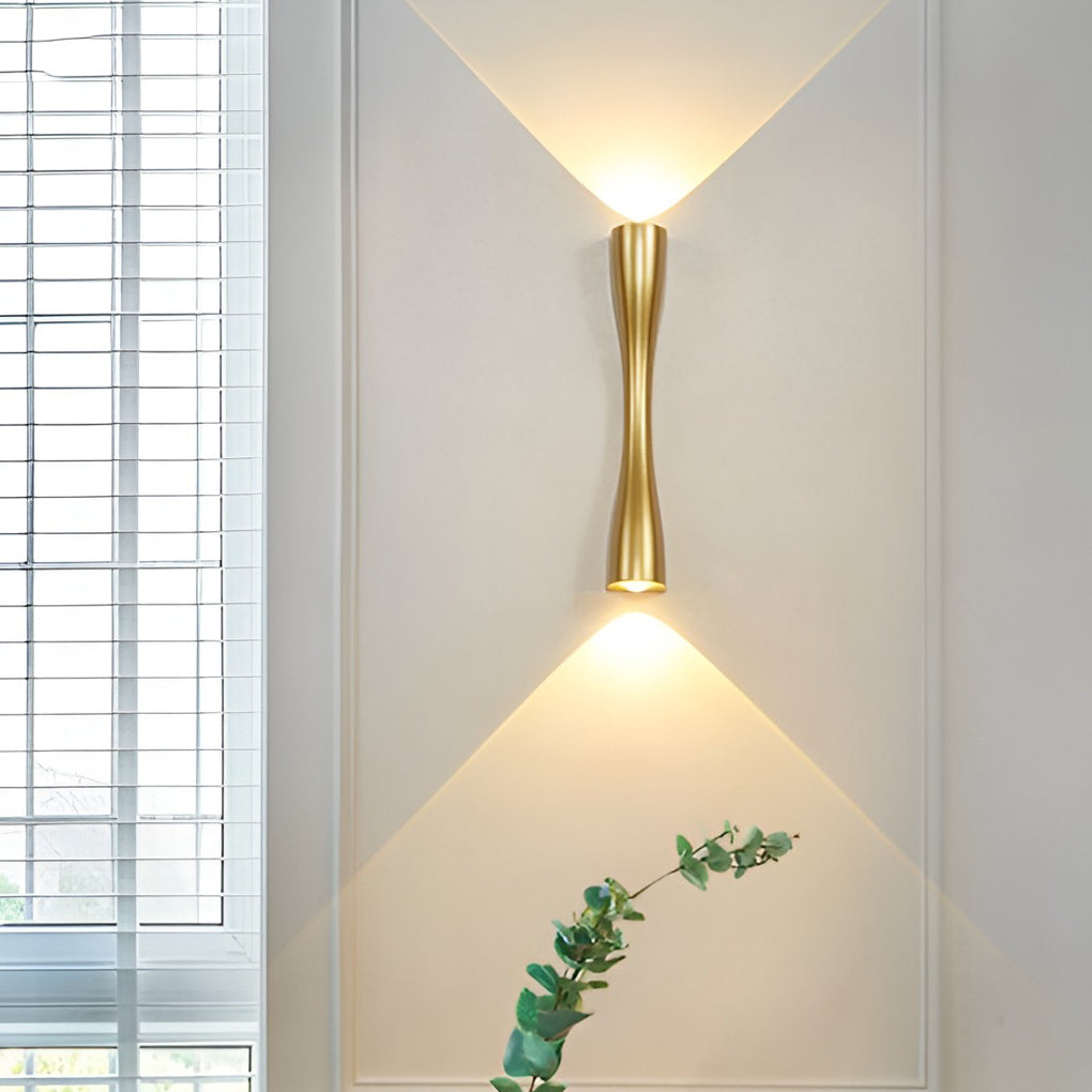 ElectroLume – Elektrolytiska Metaller LED Up- och Downlight Vägglampa