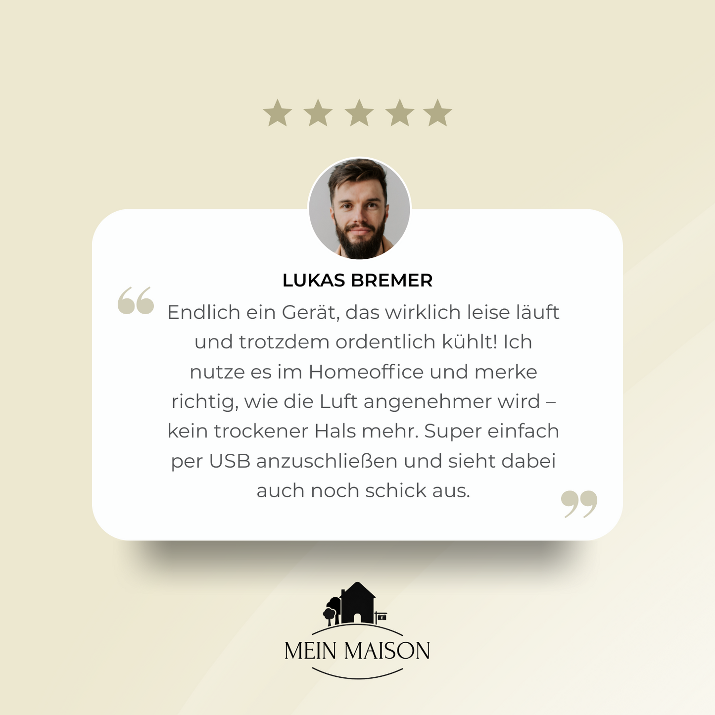 Carvallo Luftkylare | Bladeless USB-fläkt | 6 Steg | Tyst & Med Timer | Luftrenare