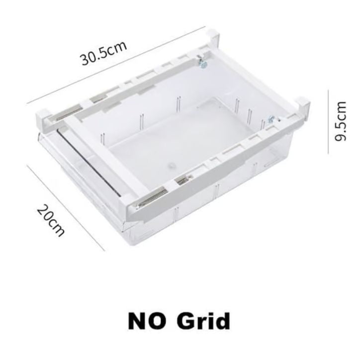 Carvallo - Platsbesparande kylskåp-lådororganizer
