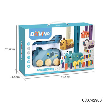 Domino Roligt Djur Bil