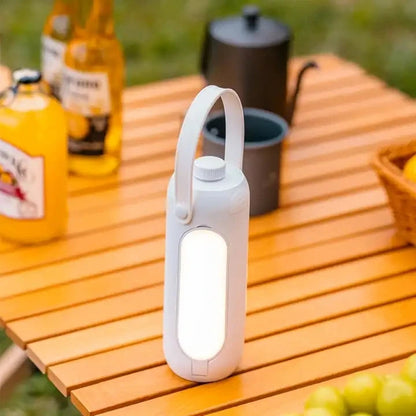 Bärbar uppladdningsbar campinglampa - 180 timmars batteritid &amp; SOS-funktion