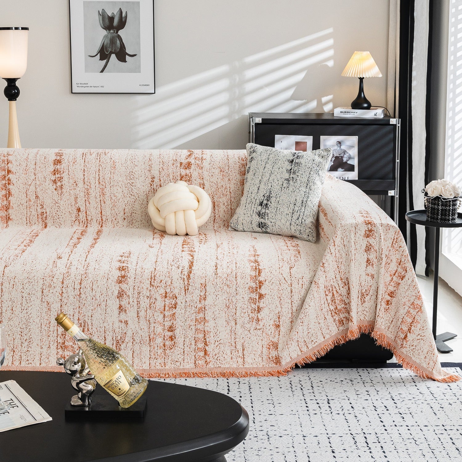 Samtida Canvas Sofföverdrag - Modernt, Stiligt &amp; Hållbart Soffskydd