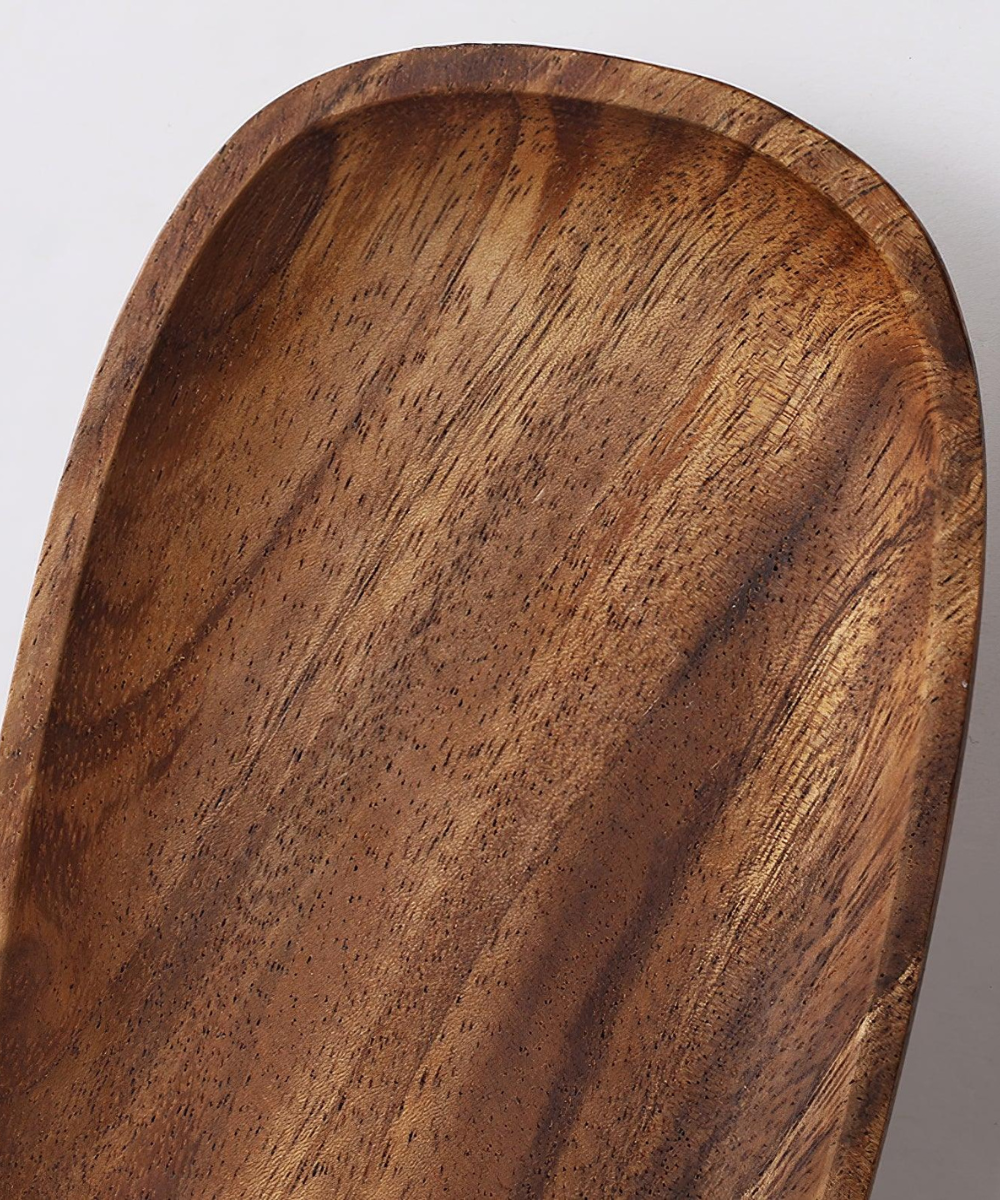 Minimalist vägglampa - trä och ambient belysning