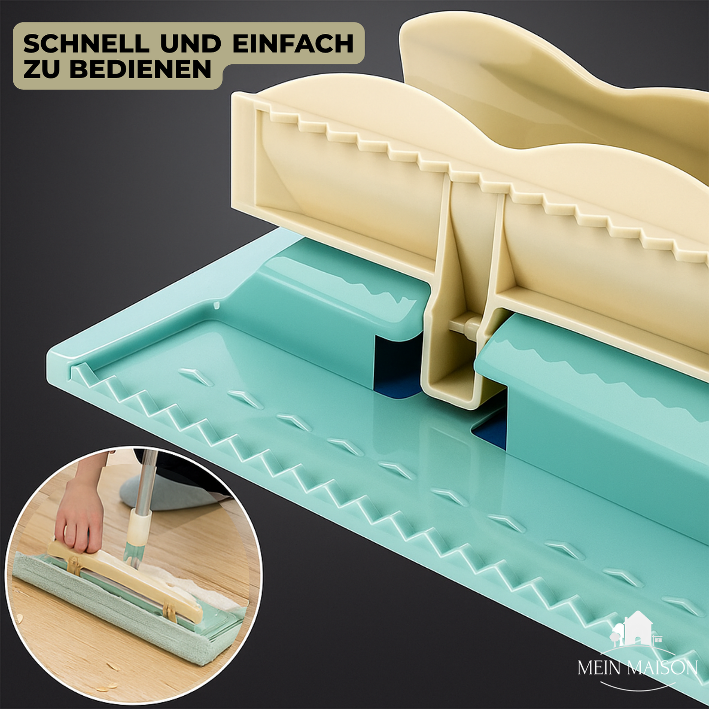 Carvallo – Den praktiska platta moppen för felfria rena golv