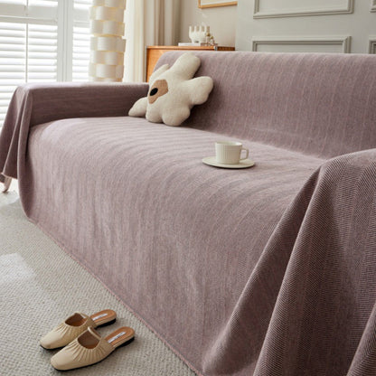 Hållbar husdjursvänlig herringbone sofföverdrag - Modern, stiligt och hållbart soffskydd