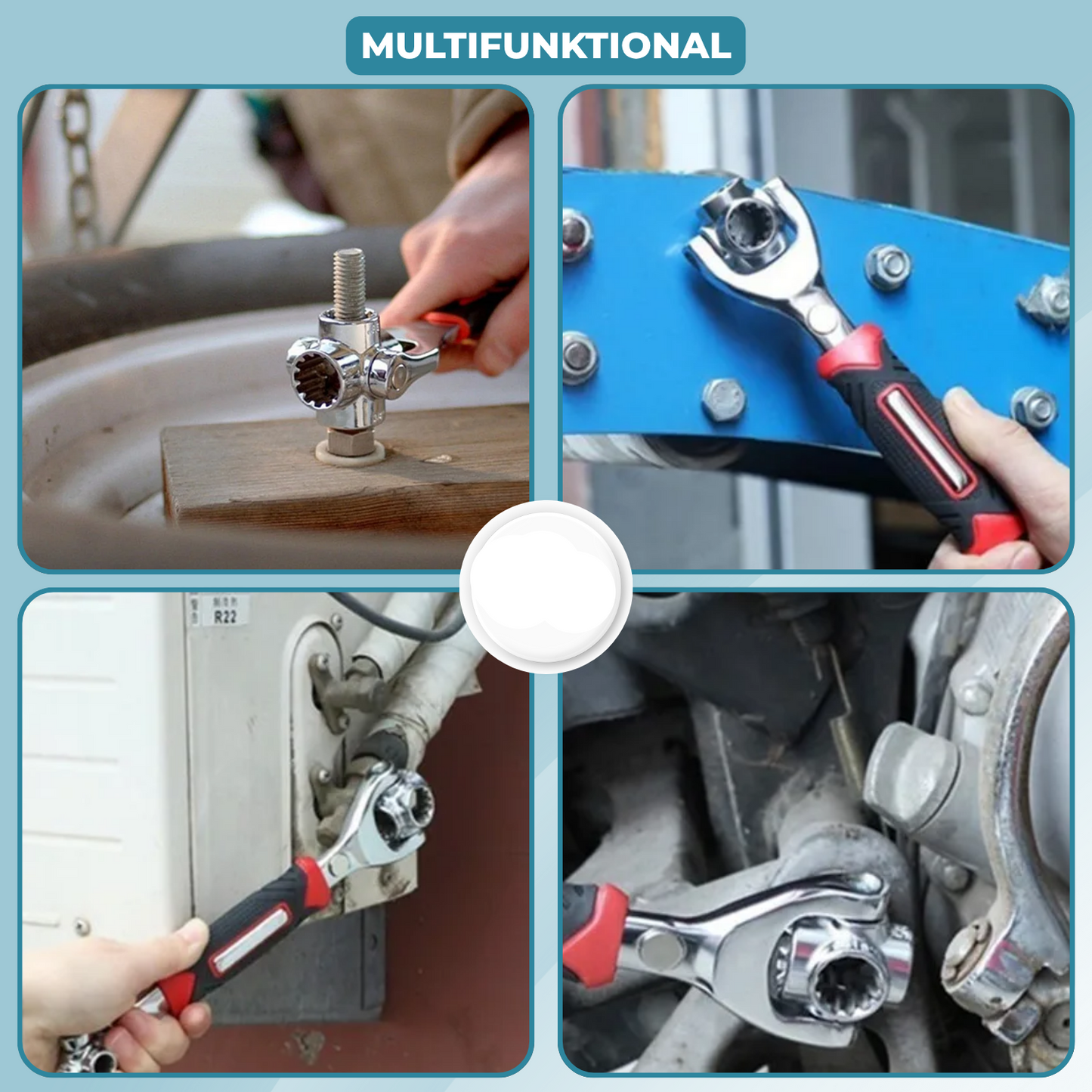 Carvallo – Ett grepp, varje storlek!