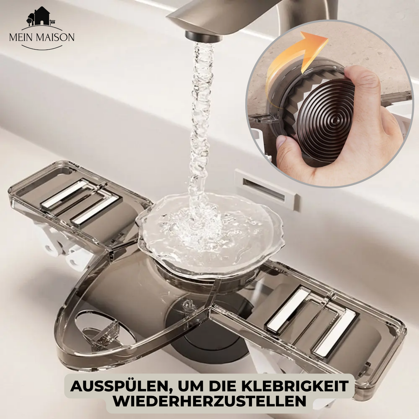 Carvallo | GripMates – Säker hållning för kvastar & mopp utan borrning