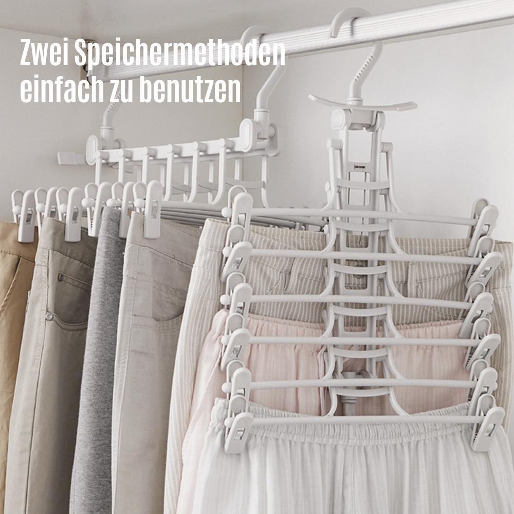 Carvallo - Fällbar klädhängare och byxhängare