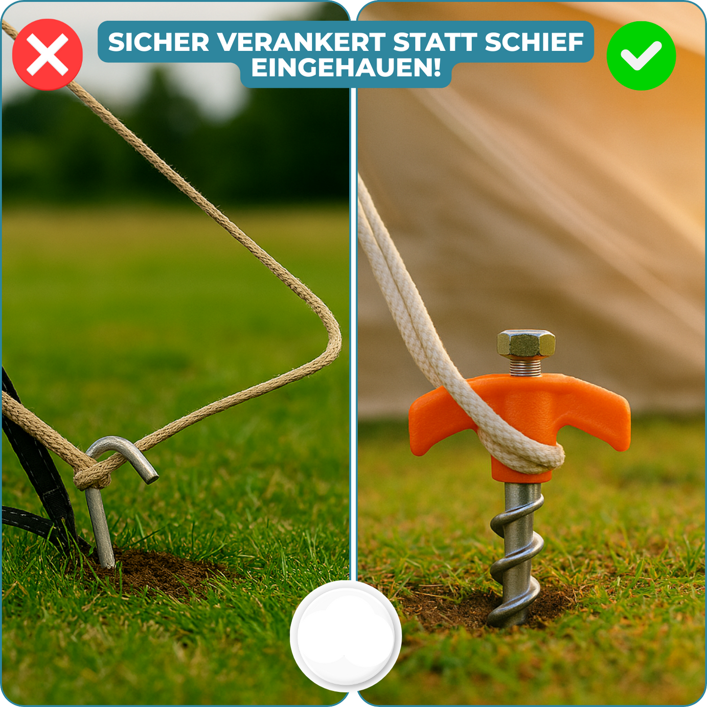 Carvallo | DrillPeg – förankra tält säkert på några sekunder