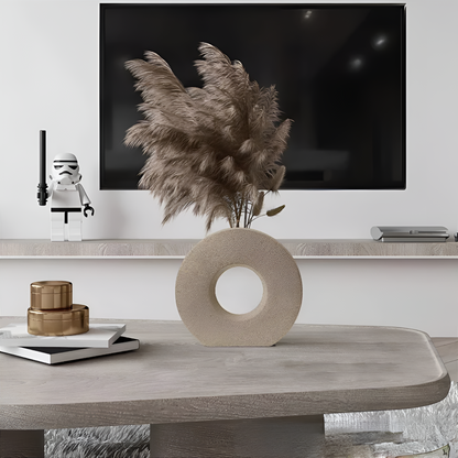 Nordic minimalist style ceramic vase