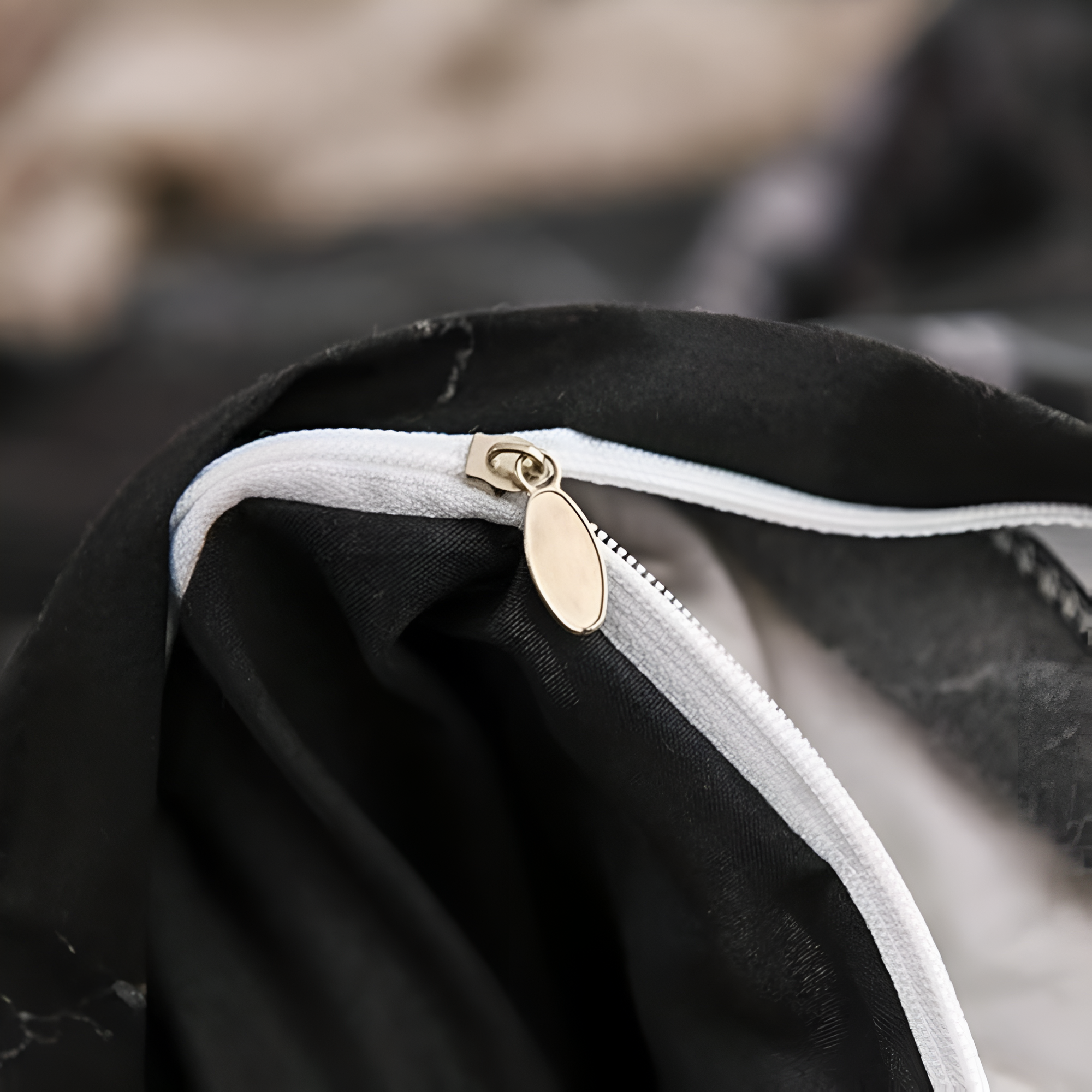 Luxe Black Marble | 3 delar Duvet Cover Set