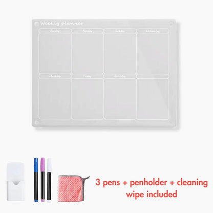 SmartSchedule - Magnetisk Kylskåpskalender &amp; Planerare