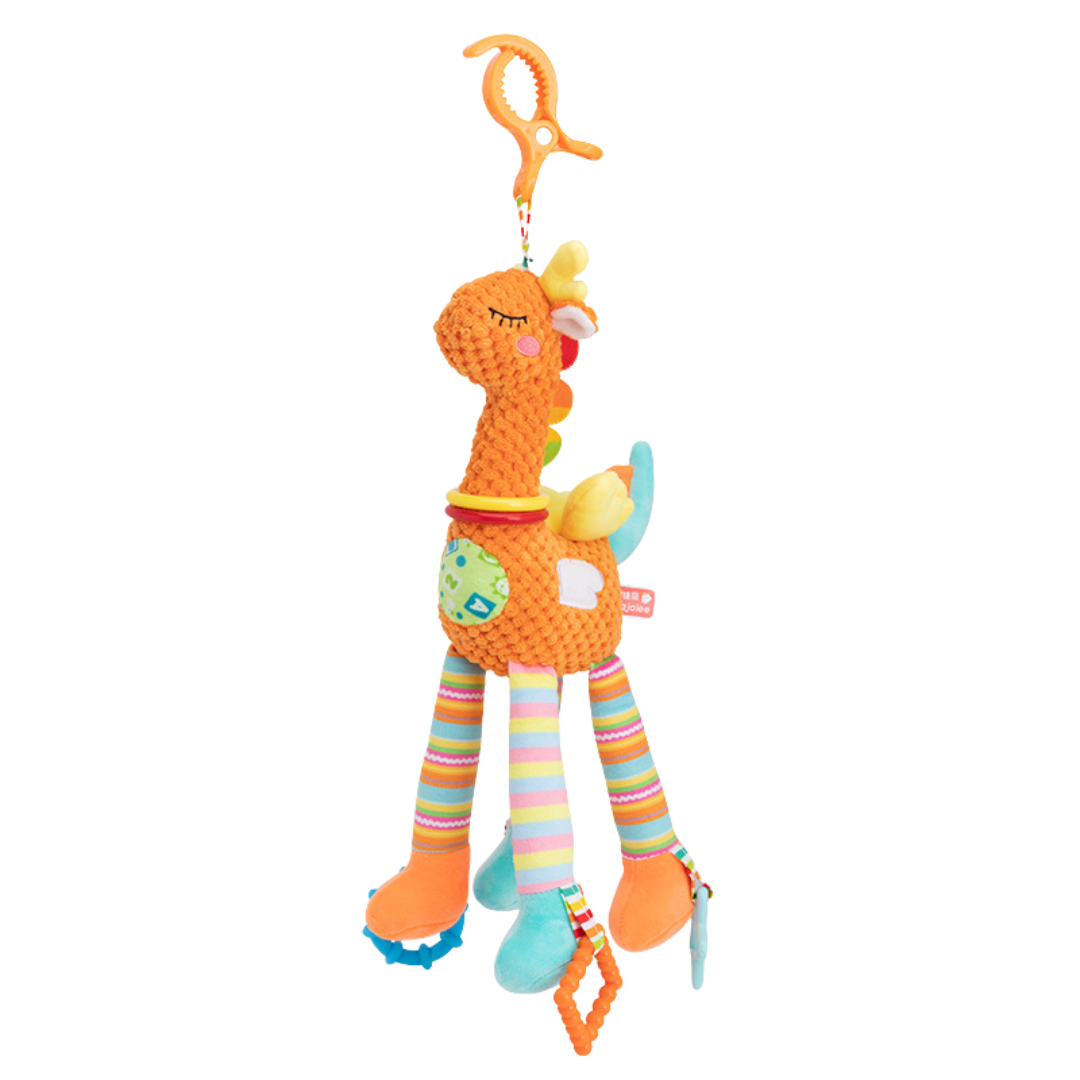 Sensorisk plyschleksak för bebisar