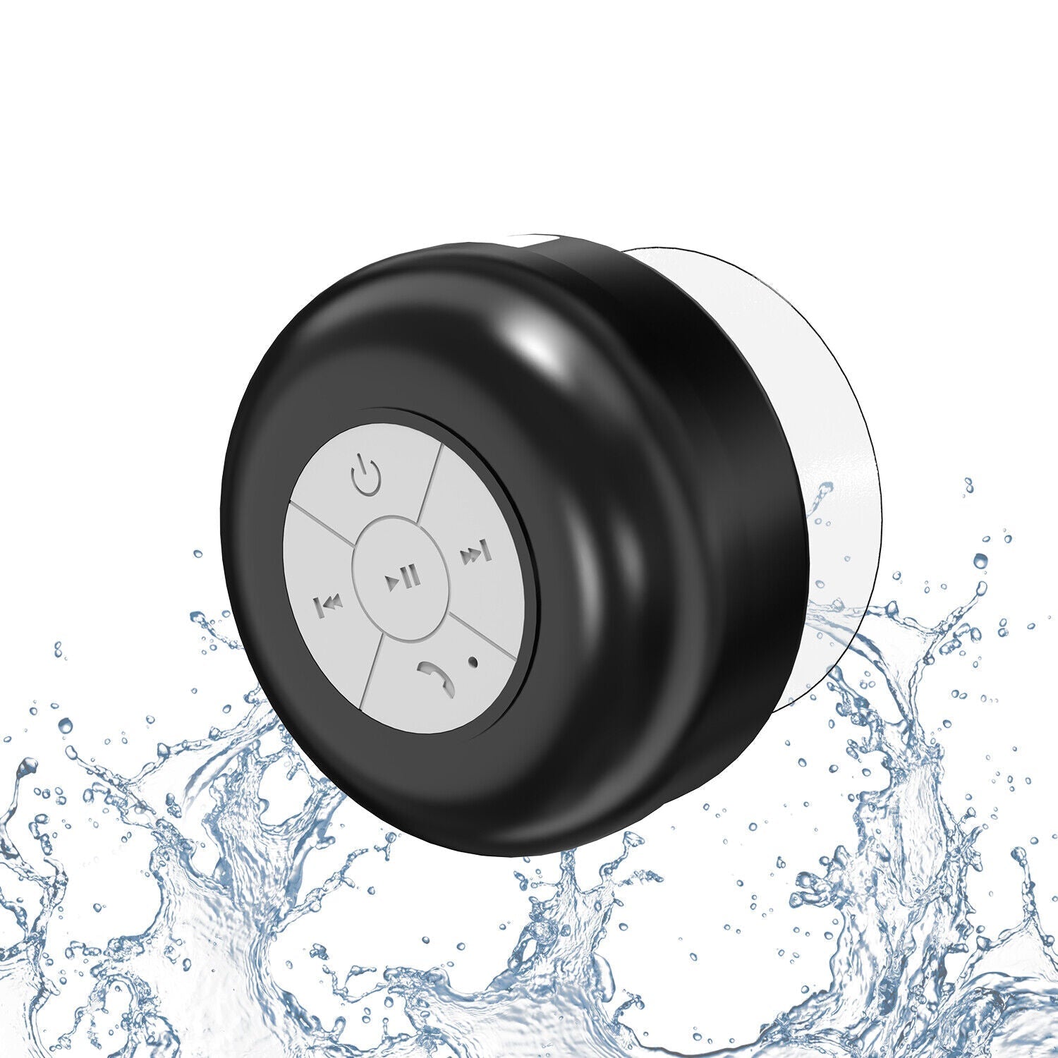 Luxora Vattentät Bluetooth Duschhögtalare med Sugkopp