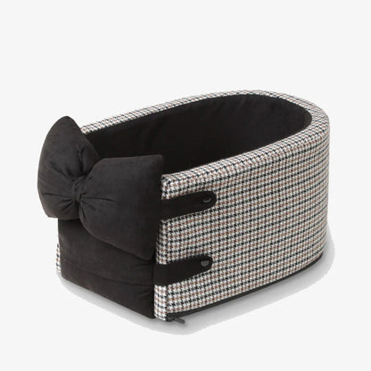 Houndstooth Lookout Console Pet Car Seat – Bekväm, Säker &amp; Stilren