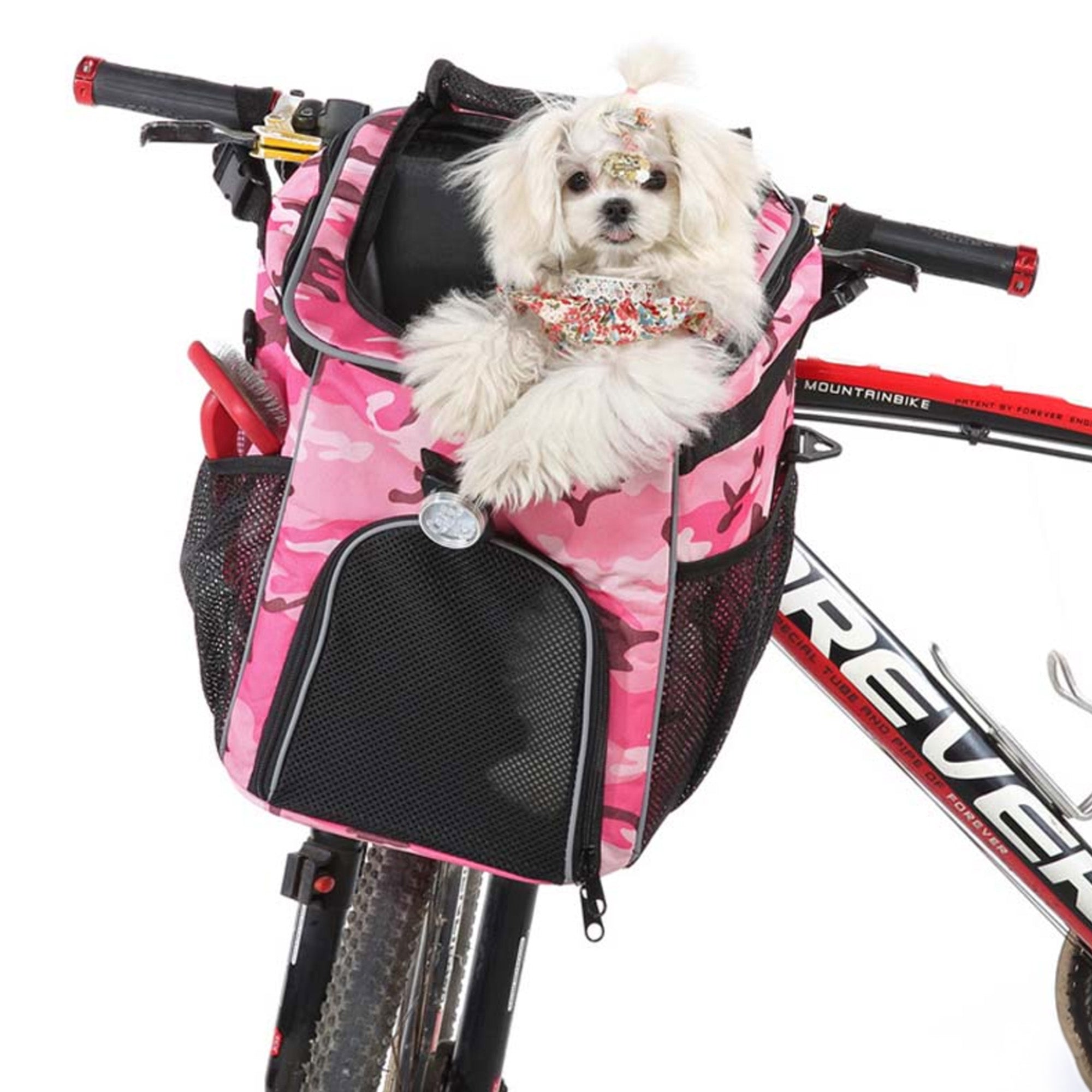 Bike Pet Carrier by Carvallo– Multifunktions, Säker &amp; Andningsbar