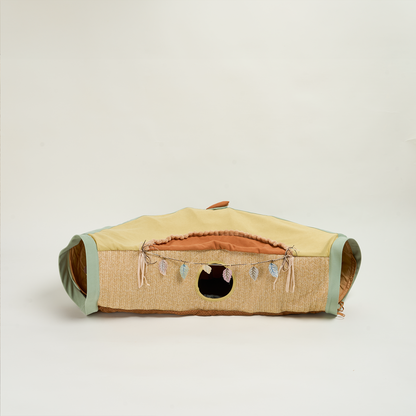 Purrfect Fällbar Tunnel Tillflykt – Interaktiv, Rymlig och Bärbar