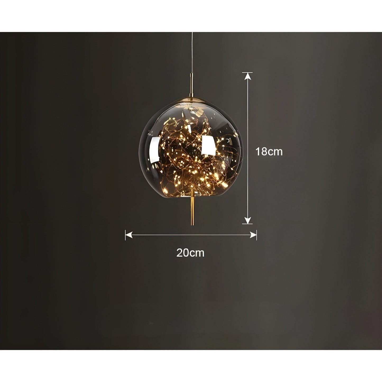 CrystalBeam Light - Modern LED Hänglampa Stjärnor