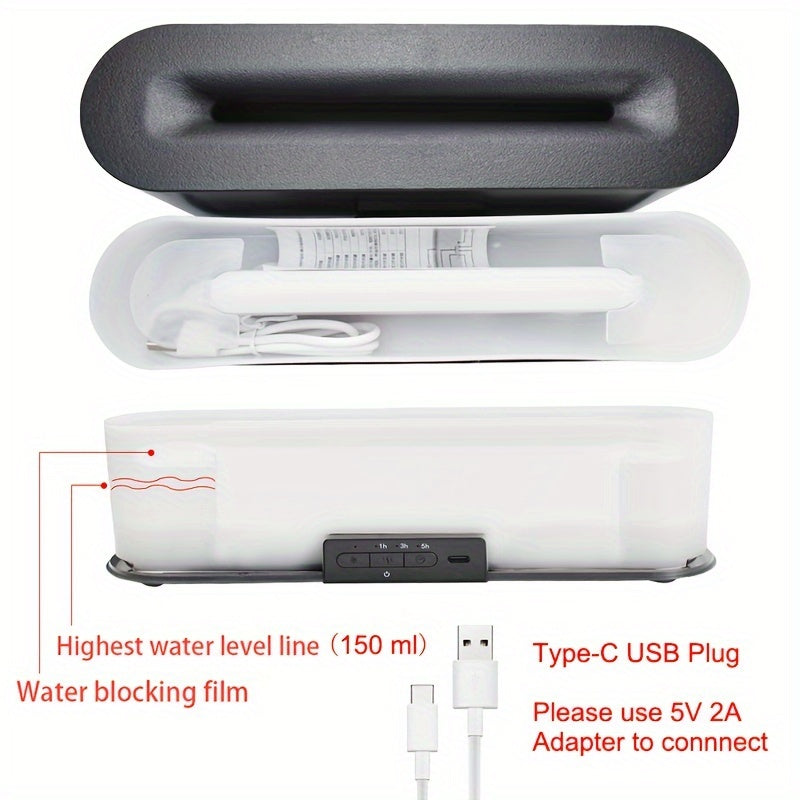 FlameGlow - USB Aromalampa med Flammeffekt och RGB Belysning