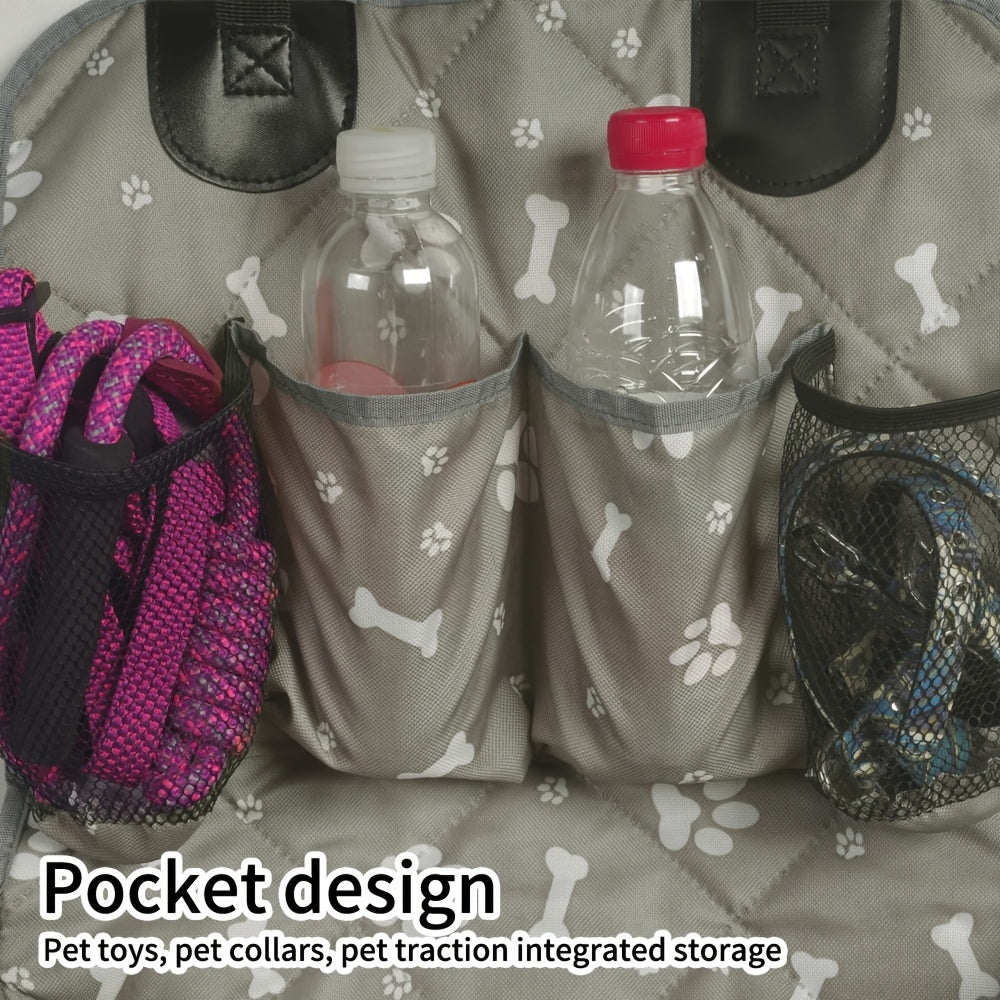 PawPorter - Hållbar Hundbilstol Korg