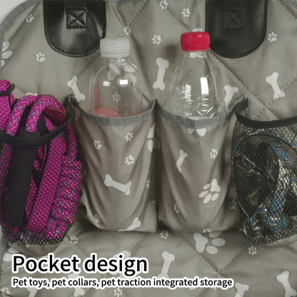 PawPorter - Hållbar Hundbilstol Korg