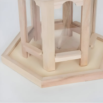 SkyPerch Bo free - Målningsbar trä hängande fågelhus