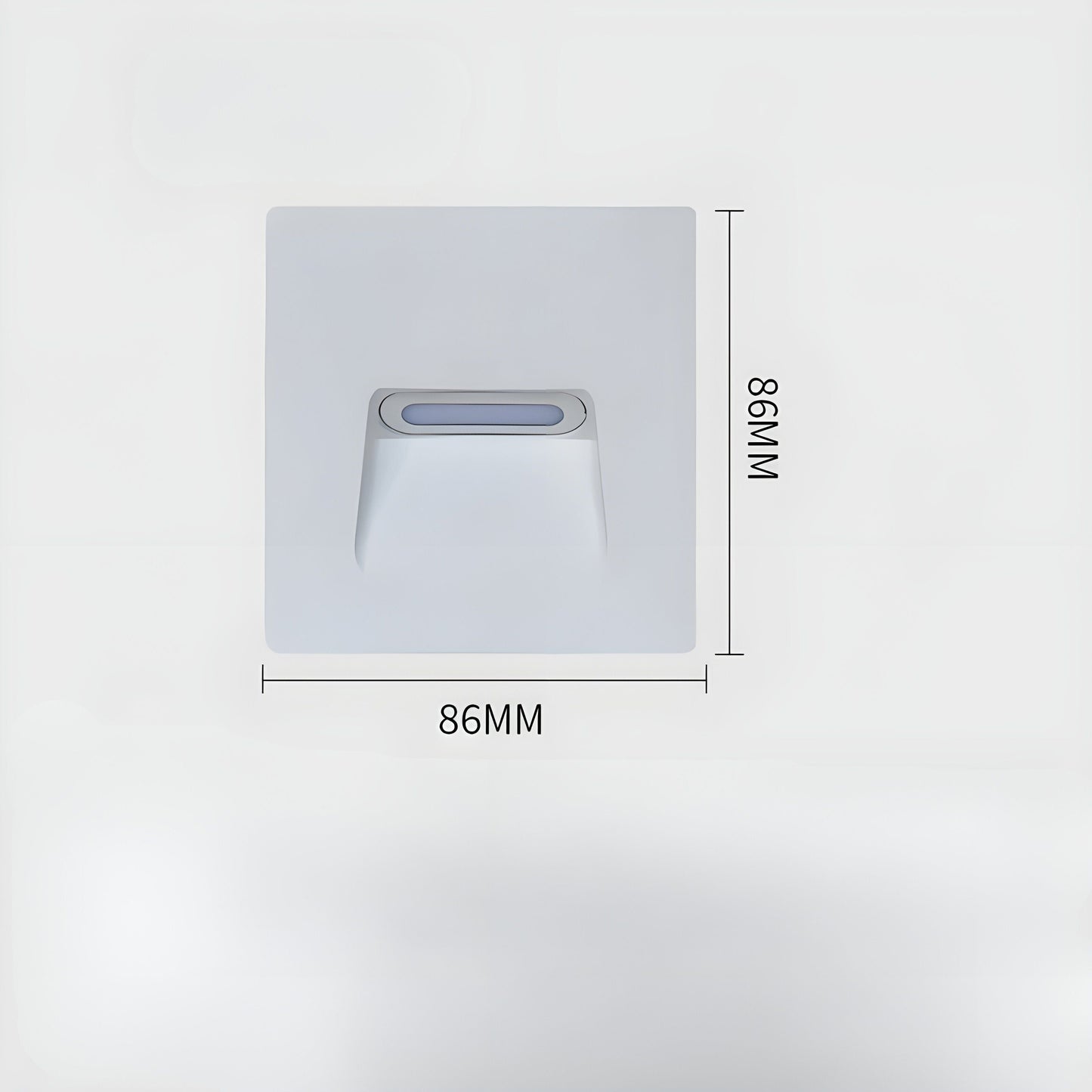 LED-utomhusvägglampa med rörelsesensor – Vattentät nattlampa för trädgård och terrass