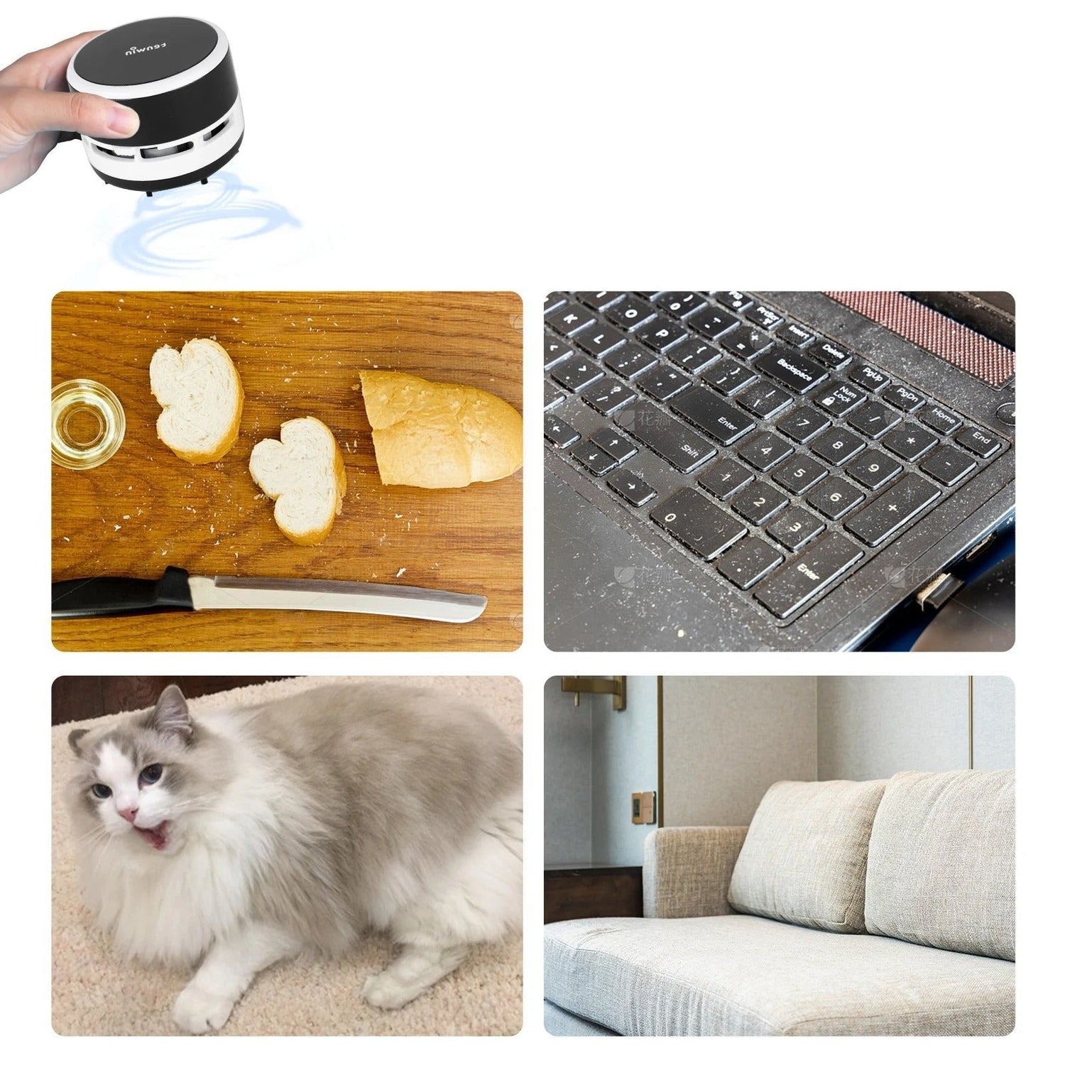 QuickClean - Mångsidig ministädare för omedelbar rengöring