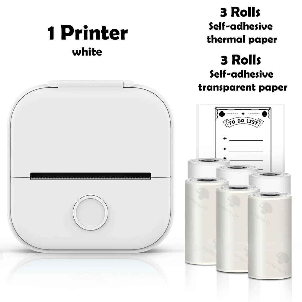 Portabel Mini Skrivare - Den Snabba Fotoprinter