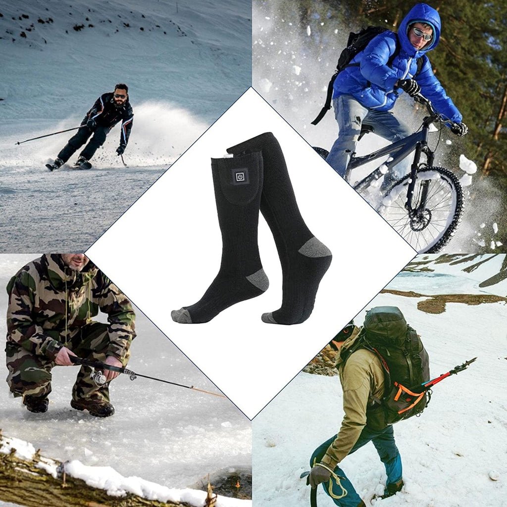 Carvallo - Värmeställbara strumpor, justerbar värme