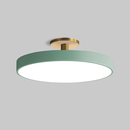 Modern Flush Mount Ceiling Light | 5.9×11.8–23.6 in | LED Rund Armatur | Hårdvara + Akryl | Brick by Brick