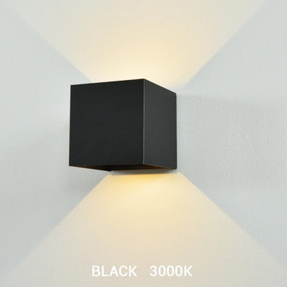 Intelligent Motion Sensor Cube Vägglampor – USB Uppladdningsbara, Ingen Borrinstallation