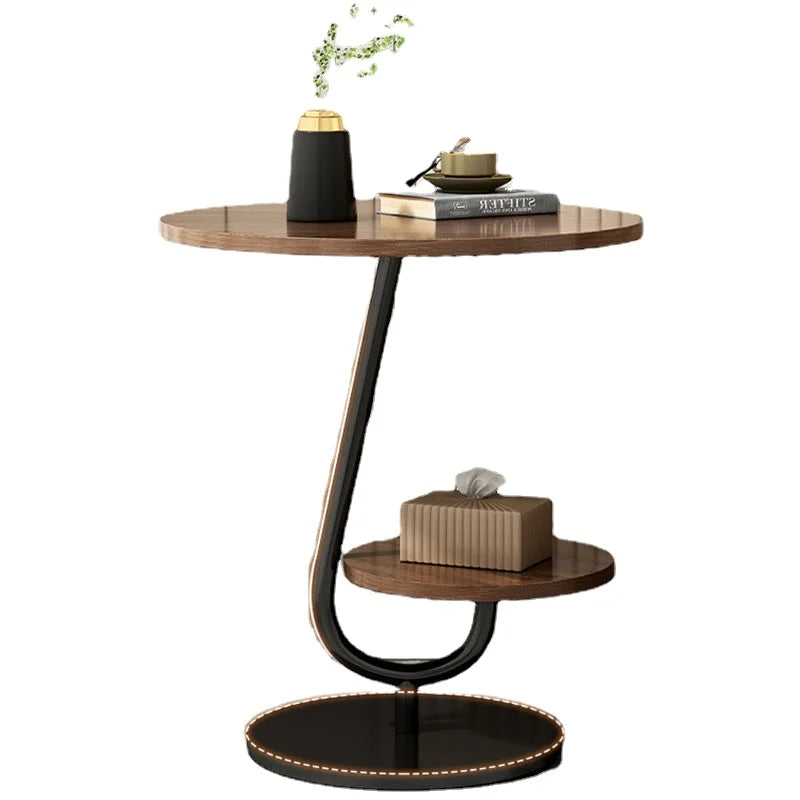 Nordic Modern Luxury Coffee Tables with Minimalist Storage and Aesthetic Design for Home Decoration