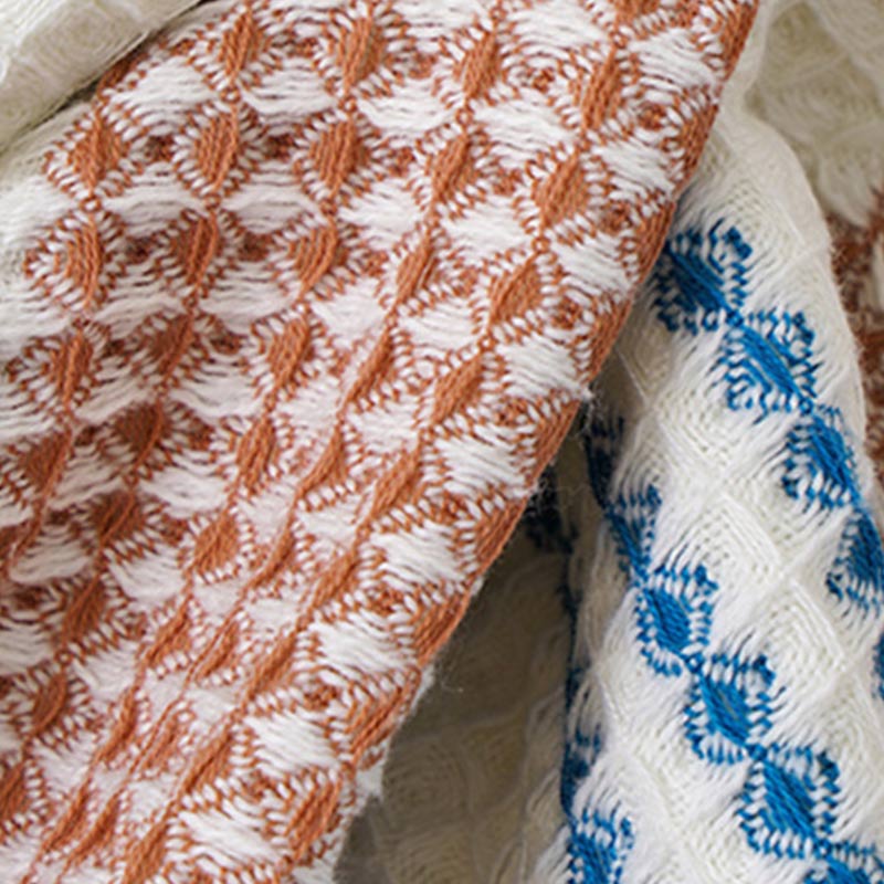 Färgblock Randig Bomull Badhandduk Super Absorberande