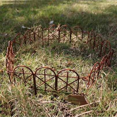 Trädgårdsprydnader Miniatyr Järn Änglaset Dekor