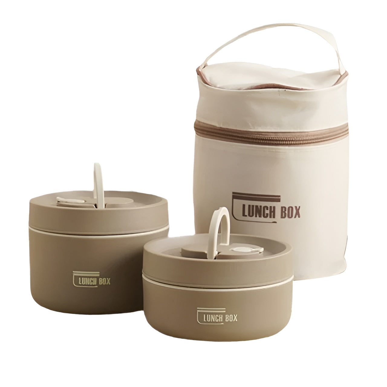 Isolerad lunchbox – Flera fack &amp; läckagesäker | Inkl. bärväska