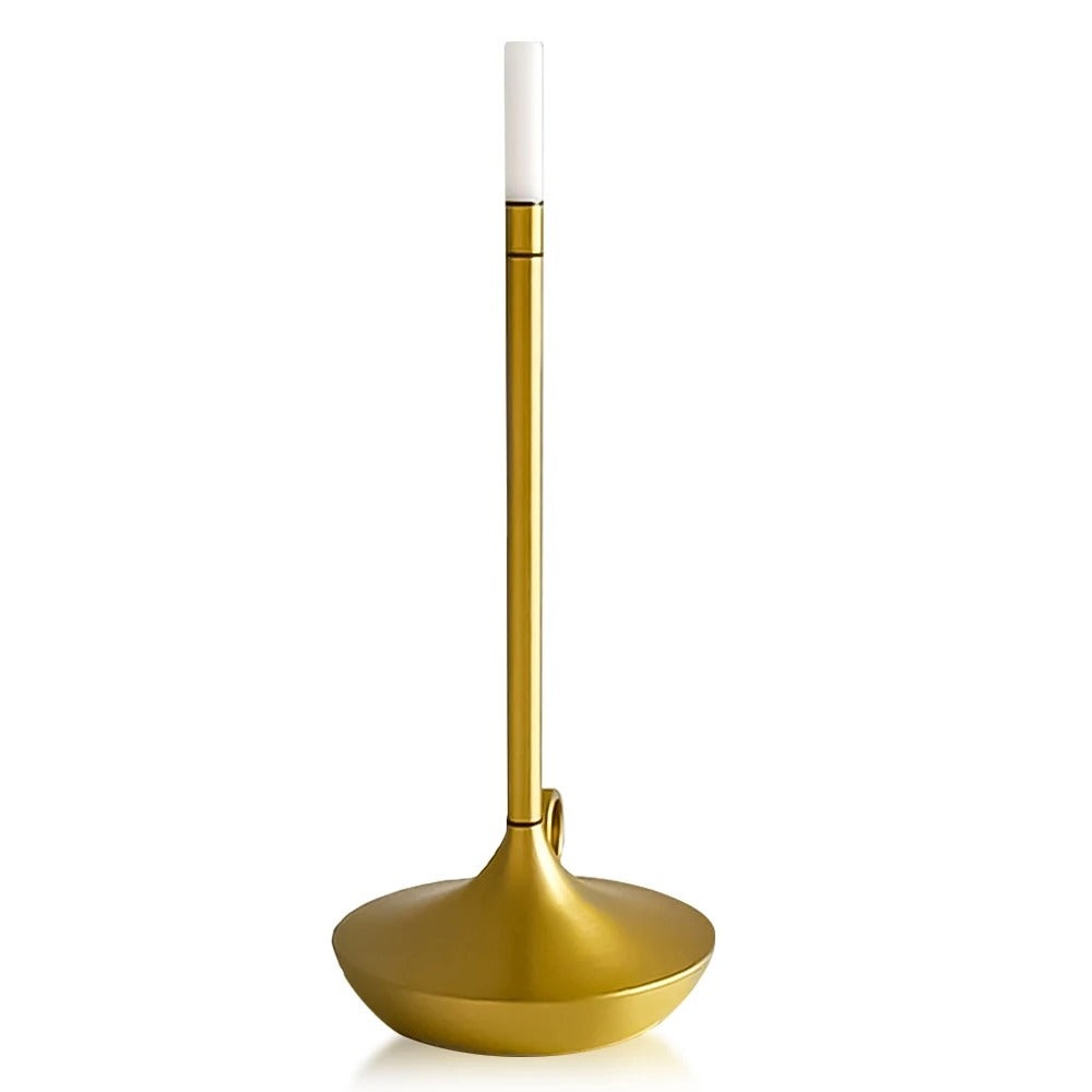 Vintage Uppladdningsbar Bordslampa – LED Metall Skrivbordslampa med Touchswitch & USB Laddning