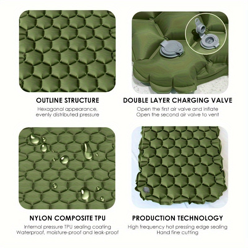 Carvallo Aerovent Trail | Uppblåsbar & Ultralätt | 192 × 58 × 6 cm | Med cellstruktur & TPU-beläggning